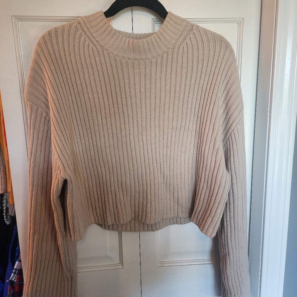 H&M cropped sweater